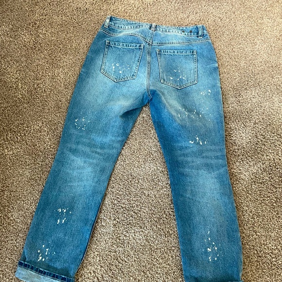 CAbi 100% Boyfriend Distressed Jeans - Style #5884 PO#224115 - Picture 4 of 14